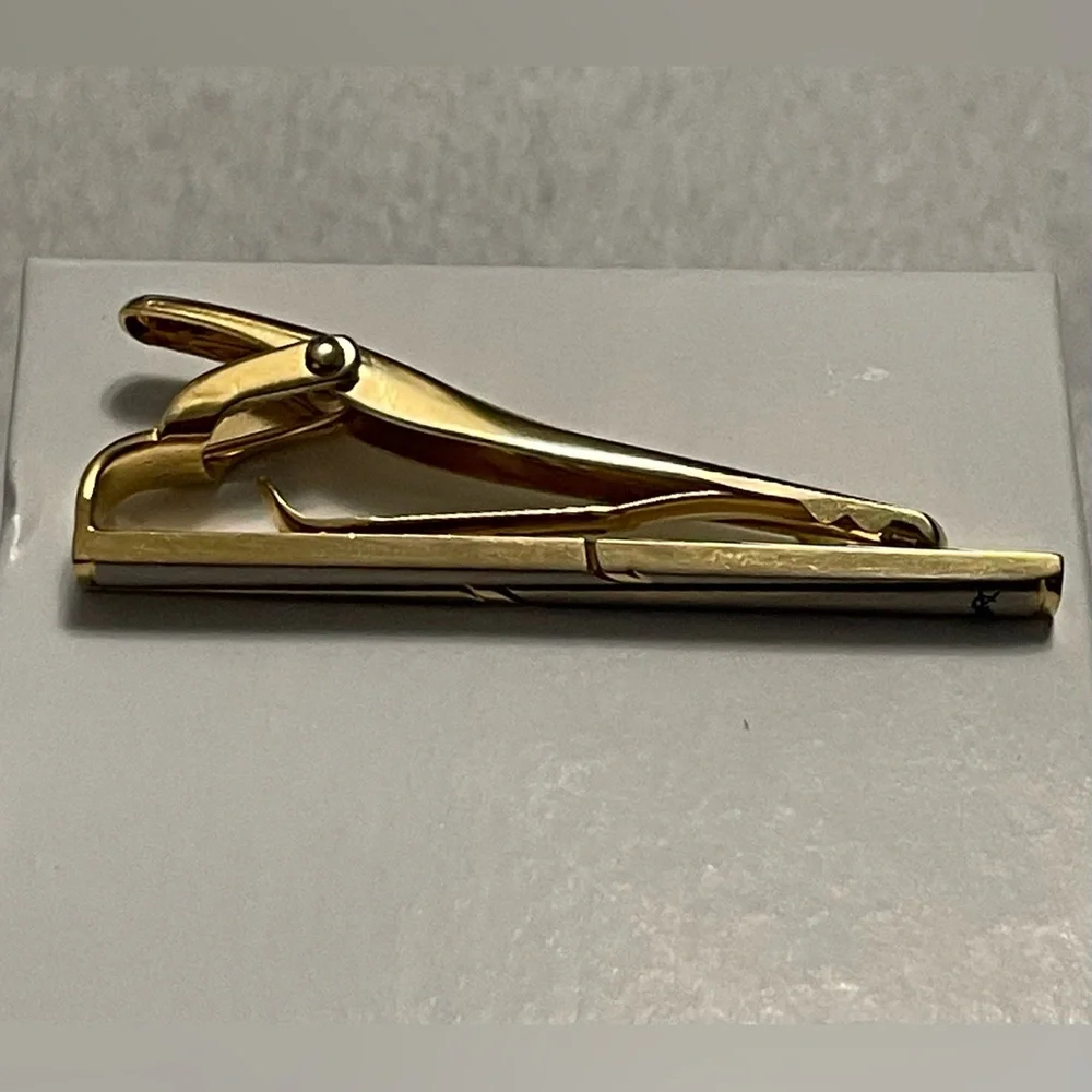 YSL Two‎ Tone Tie Clip
